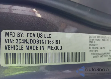 2022 Jeep Compass Trailhawk 4X4 from USA, damaged, VIN 3C4NJDDB1NT163191